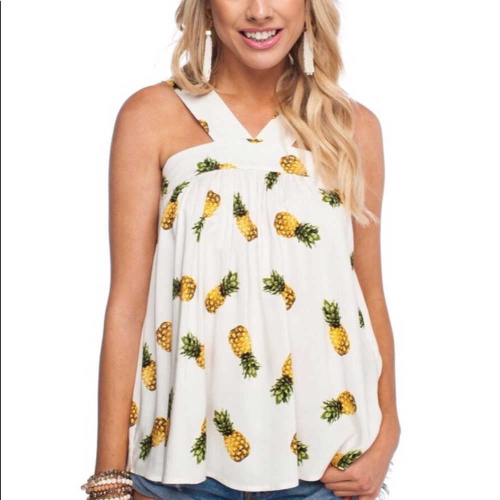 Buddy Love Malibu Pineapple Top